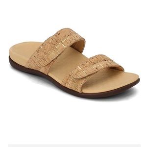 Vionic Shore Slide Sandal with Orthoheel Tech 10